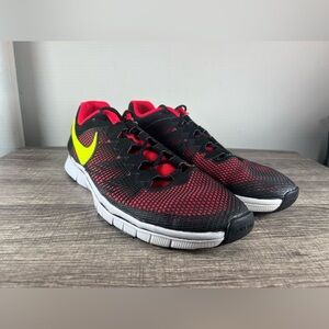 Size 13 - Nike Free Trainer 3.0 Hyper Red Volt Mens Shoes